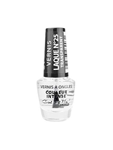 VERNIS LAQUE TRANSPARENT N°25 - MISS EUROPE