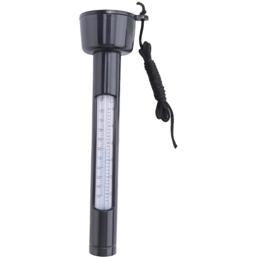 Qerwsdty Termómetro para piscina al aire libre, termómetro de agua para piscina
