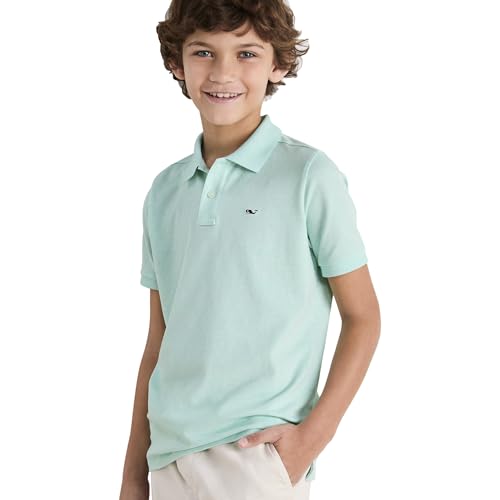 Image of Vineyard Vines Boys' Edgartown Short Sleeve Pique Polo