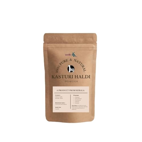 Image of 100% Pure & Natural Yellow Kasturi Haldi /Manjal /Turmeric Powder for Face - Glow- Facepack for acne free clear skin (1 KG)