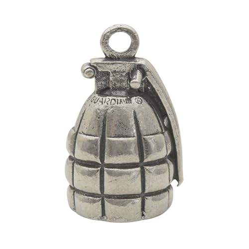 Image of Guardian Bell Good Luck Bell w /Keyring & Black Velvet Bag | Motorcycle Bell | Lead-Free Pewter | Made in USA