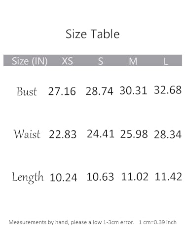 Going Out Tops for Women - Sexy Crop Tank Top Backless Camisole Tops Double Lined Spaghetti Strap Trendy4