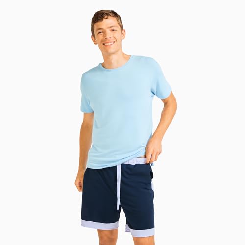 Jambys Lounging Basketball-Style Shorts with Liner | Soft, Breathable, Leisure Inactivewear | Perfect for Home Relaxation2