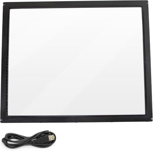 Image of 15 Inch Infrared Touch Screen Panel, Multi Points IR Touch Screen with Tempered Glass for Kiosks