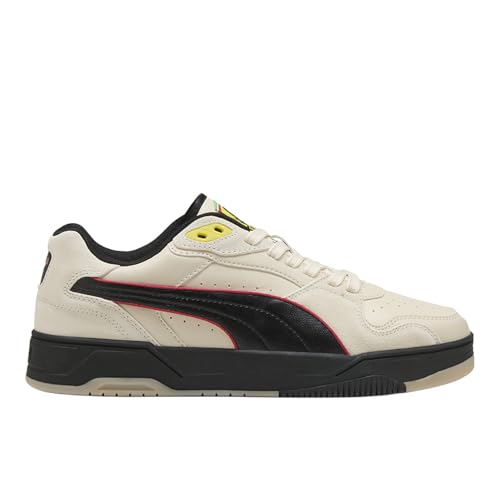 Image of PUMA Mens Scuderia Ferrari Rbd Break Low Lace Up Sneakers Shoes Casual - White