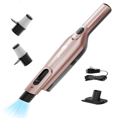 AYONTIN Cordless Handheld Vacuum, Lightweight Portable Hand Vacuum Cleaner with LED...