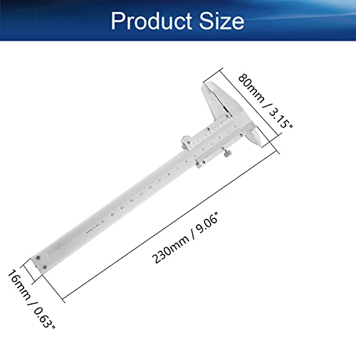 Calibrador Vernier 150mm Acero Carbono Precisión 0.02mm miniatura 2