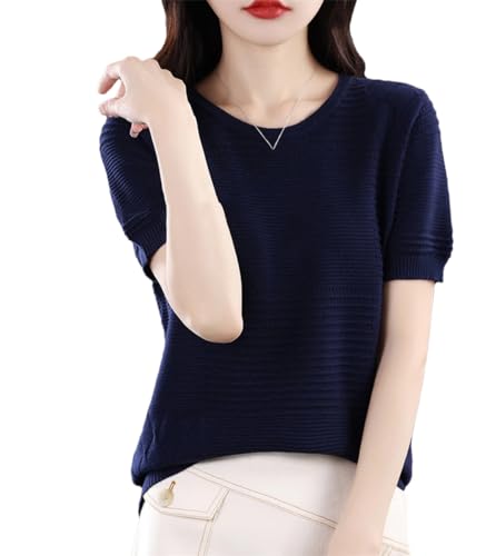Pull en coton léger pour vos journées d'été : t-shirt ample Kelsiop idéal en terrasse et vacances