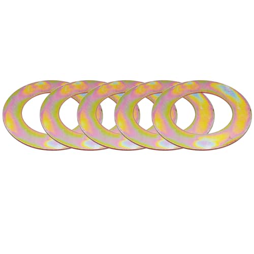 Image of Excavator Bucket Pin Shim Washer 132 mm X 81 mm X 2.5 mm Compatible with Various JCB Models 5 Packs