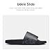 Coach Women's Udele Slide Sandals, 9 Charcoal/Black