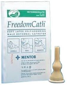 Freedom Cath Disposable Latex Male External Catheter 23 mm 100 per Case