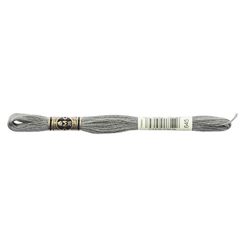 Image of DMC 6-Strand Embroidery Cotton Floss, Very Dark Beaver Grey