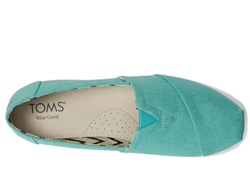 Image of TOMS Womens Classic Alpargata Aqua 9 Medium