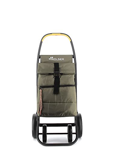 Einkaufstrolley Rolser M Clec Thermo Polar M8 Plus Lemon 4 große Räder - Kaki – Bild 6
