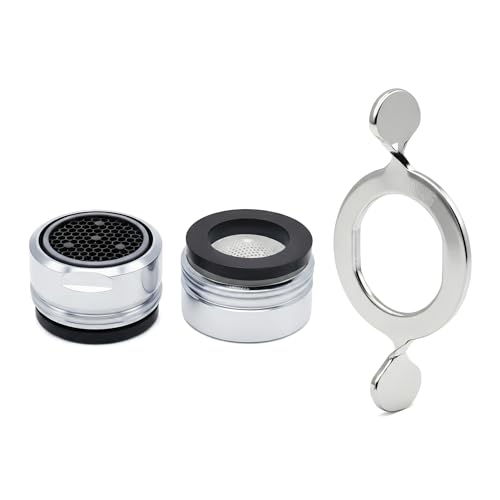 2-Pack RP330 Faucet Aerator with Removal Wrench 2.2 GPM Replacement for RP330 Delta faucet aerator Chrome