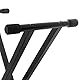 Yamaha NP-15 Piaggero Digital Keyboard & TIGER KAP-PK2 Keyboardständer & Hocker im Pack - Höhenverstellbarer doppelstrebiger X-Frame Keyboardständer & Klavierhocker in einer Packung