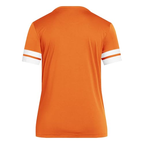 adidas Damen Squadra25 Jersey Short Sleeve Shirt, Team orange/White, XS – Ansicht 4