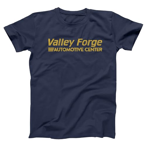 Valley Forge Automotive Center - Funny Humor Auto Show Costume Xs-6x Soft - Unisex Tshirt Small Navy