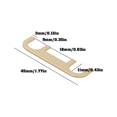 2 pares de placas jumper de cobre Bi-Wire miniatura 4