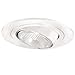 Halo Recessed 996P 4-Inch Trim PAR20 Lamp with White Eyeball, White
