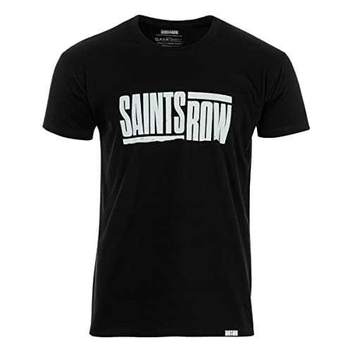 Saints Row T-Shirt 'Logo' Black Size L