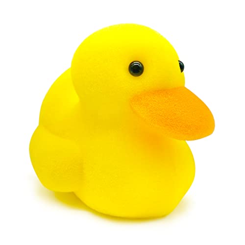 Spongentle Ultra Soft Body Sponge, for Bath and Shower, Multiple Textures for Gentle Cleansing and Deep Exfoliation, Generous and Rich Lather, for All Ages (Duck)