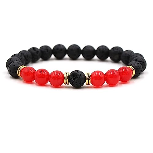 Bracelet de 19 cm en pierre naturelle 8 mm, votre bijou d'amitié pour le quotidien
