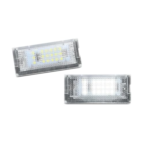 Luz LED de matrícula para viajes nocturnos seguros en Mini Cooper R50 R52 R53 de 2001 a 2006