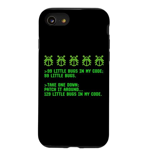 Funny Debugging �v���O���~���O�R�[�_�[ 99�̃o�O �X�}�z�P�[�X iPhone SE (2020) / 7 / 8 �p