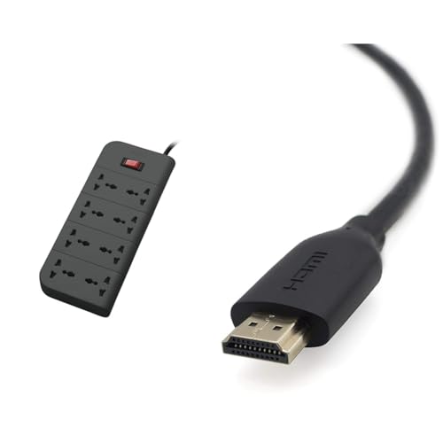 Image of Belkin 8-Socket Surge Protector Universal Socket with 6.5ft (2-Meter) Heavy Duty Cable Overload Prot