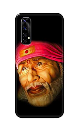 Image of PRINTFIDAA Sai Baba Lord Shiridi Great God Hinduism Religious Hard Back Cover for Realme Narzo 20 Pro /Realme 7 / Narzo 30 Back Cover -(P6) KAT1002