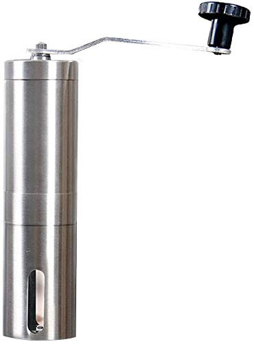 L.TSA Coffee Machine Espresso machine Durable Hand Grinder Stainless Steel Manual Mini Grinder For Mung Bean Peanut Yellow Bean Coffee Beans Household Coffee Cup Enjoy Freshly Ground Coffee