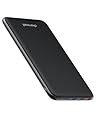 Charmast Power Bank 26800mAh, Caricatore Portatile USB C Powerbank Batteria Ultra Sottile con 3 Ingresso & 4 Uscita Compatibile con iPhone Samsung Huawei Xiaomi HONOR Smartphone Tablet (Nero)