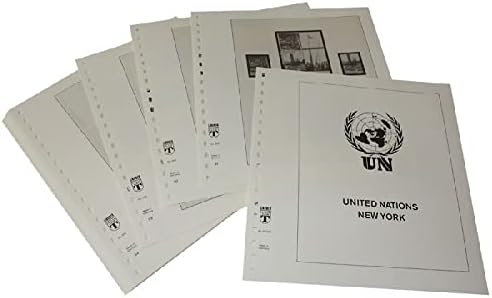 Lindner 600-00 United Nations New York - Illustrated Album Pages Year 2019-2020