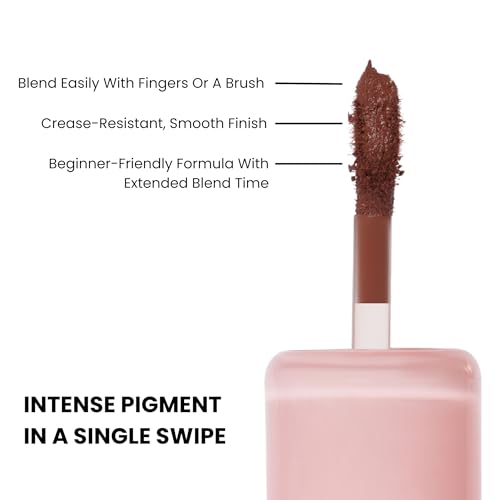 Image of Milagro Beauty Eye Cloud Liquid Eyeshadow | Lightweight, Crease-Resistant | Intense Pigment, Blendable & Buildable | Long-Lasting, Non-Sticky Eye Makeup (Breeze Shade)