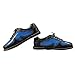 VEACAM Bowls Shoes for Ladies Leather Lawn Bowling Trainers Comfortable Casual Fashion Sneaker for Right Hand Bowler,Blue,4.5