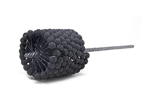 Image of Brush Research GB31460 Flex-Hone, 3-1 /4 inch (83mm) Diameter, 60 Grit, Silicon Carbide, for Mild Steel, Stainless Steel, Cast Iron and Softer Ferrous Materials