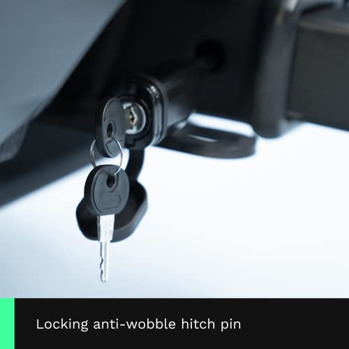 Kac Swing Away Hitch Adapter, 90-Degree Swing Away Arm, Fits 2" Hitch, 320 Lbs Heavy Weight Capacity, Hitch Mounted Bike Racks Extension Accessory For Cars, Trucks, Suvs, And Minivans #TOP3