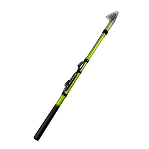 FOLANDO Mini Pen Fishing Pole, Portable Telescopic Ice Fishing Rod, 1.8M