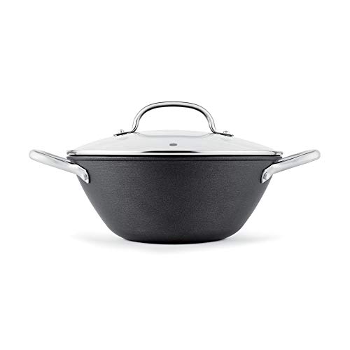 Olla Holandesa New Classic Tapa Vidrio 28X9.5Cm En Oferta Boj Olla Con Tapa New Classic - Hierro Fundido - Recomendada Por Arguiñano (28 Cms)