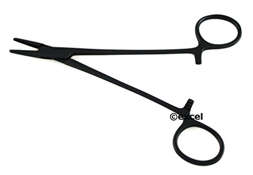 Mayo Hegar Needle Holders Serrated Jaws Non Reflective Black Surface | Medixplus (6