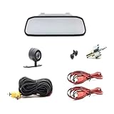 Kit Retrovisor 4.3' Polegadas com Câmera de Ré Borboleta Tech One - KC-E-6317