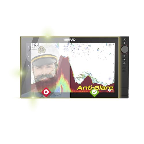 Ekran Koruyucu — Simrad FishFinder için Anti-Glare Parlama Önleyici Mat (Nss 4 16 Inch Chartplotter)