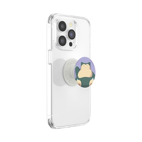 Image of PopSockets Adhesive Phone Grip, Holder, Phone Stand, Pokemon - Snorlax Knocked (Gloss)