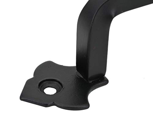 Ouvin 6 Pack Barn Door Pull Handle Hardware for Wooden Garden Gate Shed Cabinet Door 6Pcs (128mm/5inch), 5inch 6pcs - Image 4