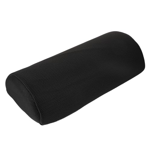 GRIRIW Polyester Office Foot Stool Cushion Office Foot Rest Office Accessories Black Leg Elevation Pillow