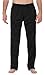 Gioberti Mens Athletic Track Pants, Black Charcoal, Small