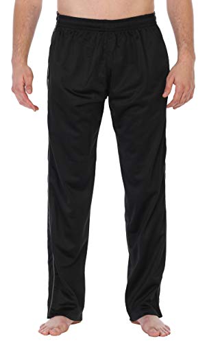 Image of Gioberti Mens Athletic Track Pants with Zip Bottom