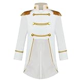 Un queue-de-pie de prince royal cosplay pour taille enfant, avec une doublure lisse pour assurer un confort maximal