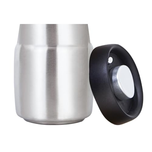 Contenedor De Granos De Café, Diseño Resistente A La Humedad, 1 Pieza, Recipiente De Alimentos Hermético, Recipiente De Productos Secos, Sellado Al Vacío, Para Productos Secos, Nueces, Harina